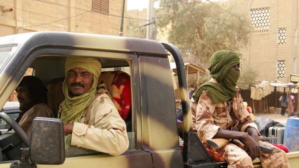 Rebelianci z Narodowego Ruchu Wyzwolenia Azawadu