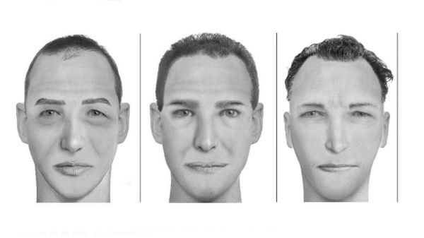 Portrety pamięciowe domniemanych sprawców serii eksplozji na Ukrainie