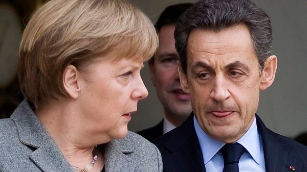 Angela Merkel i Nicolas Sarkozy