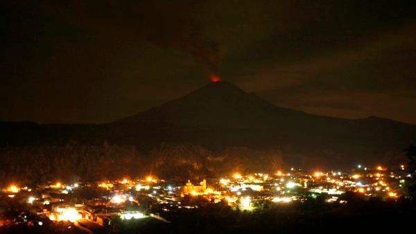 Popocatepetl to największy czynny wulkan w Meksyku