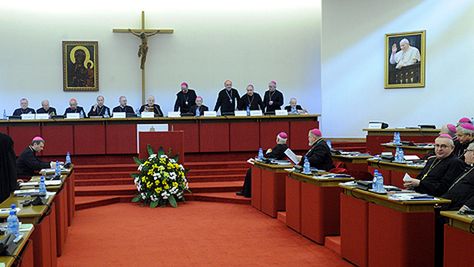 Jedno z zebrań plenarnych Konferencji Episkopatu Polski
