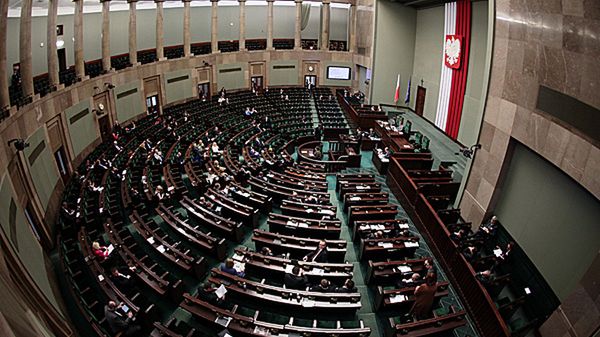 Sejmowa sala posiedzeń