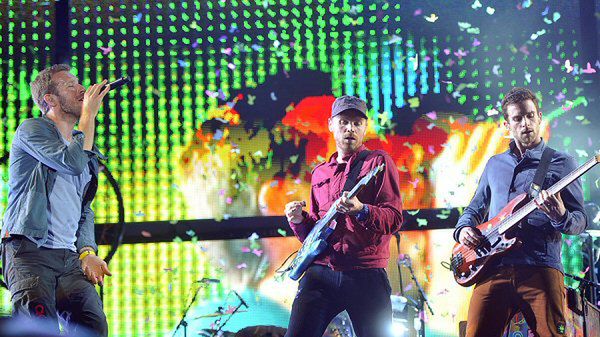 Występ Coldplay podczas festiwalu Heineken Open'er 2011