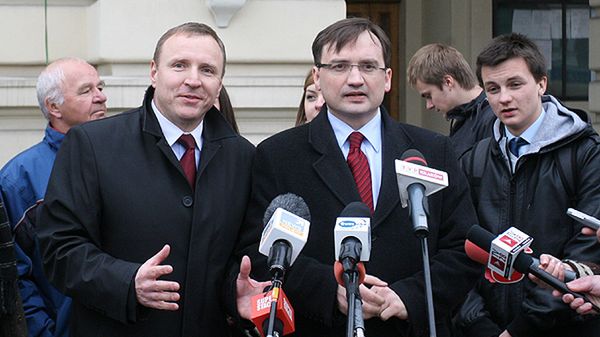 Jacek Kurski i Zbigniew Ziobro