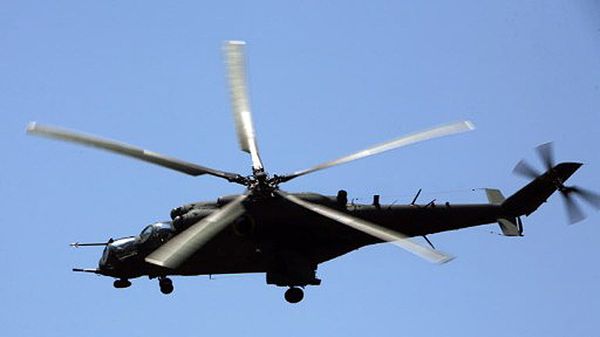 Śmigłowiec Mi-24; zdjęcie archiwalne