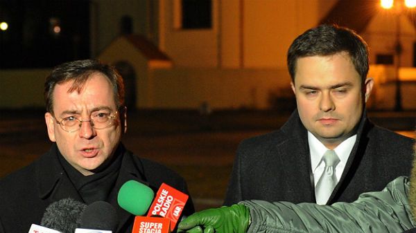 Mariusz Kamiński i Adam Hofman