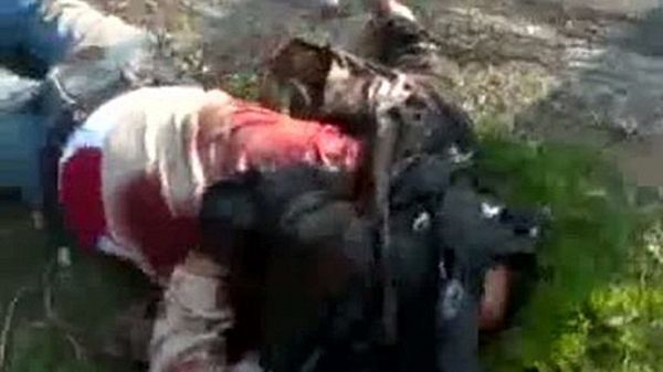 Mężczyźni rzekomo zabici przez syryjskie służby bezpieczeństwa. Agencja AFP nie była jednak w stanie zweryfikować tych informacji