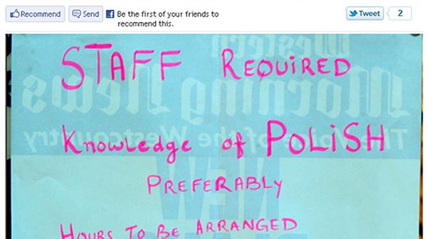 Ogłoszenie, które oburzyło brytyjskich bezrobotnych