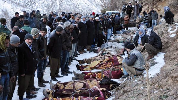 Ofiary tureckiego nalotu