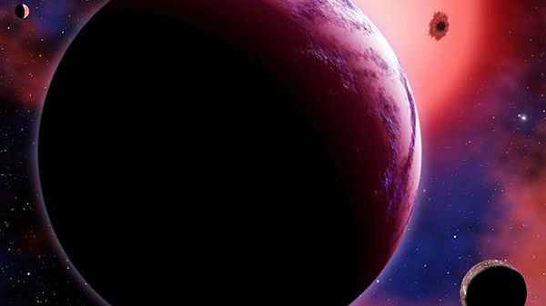 Artystyczna wizja planety GJ 1214b