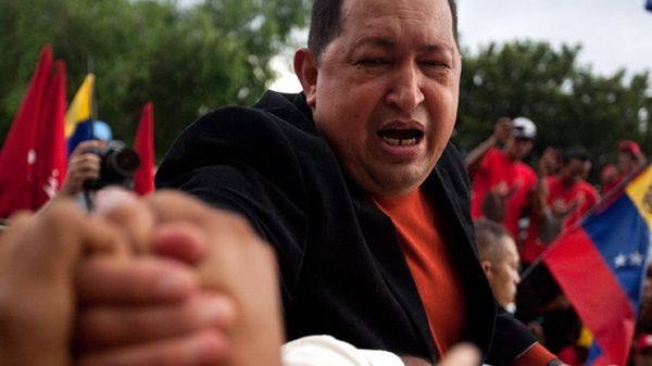 Prezydent Hugo Chavez