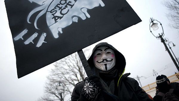 Protest przeciwko ACTA