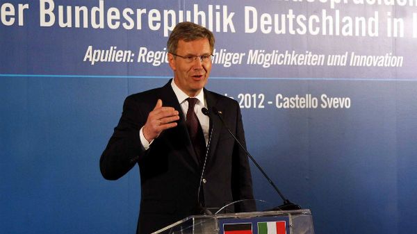 Niemiecki prezydent Christian Wulff