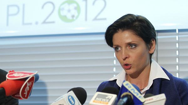 Joanna Mucha - minister sportu i turystyki