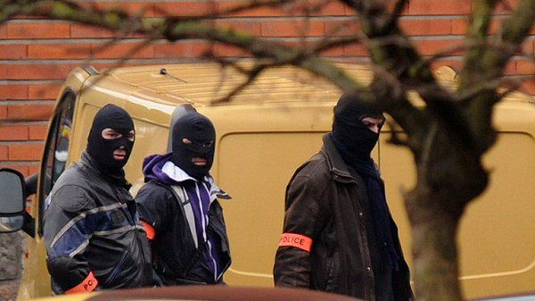 Policjanci z jednostki RAID