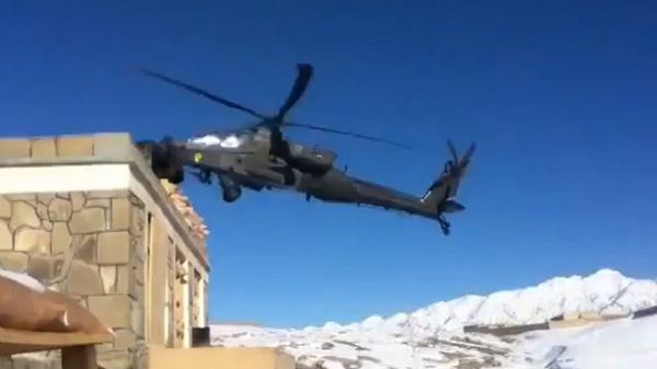 Amerykański śmigłowiec AH-64 Apache rozbił się w Afganistanie