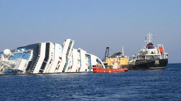Wrak statku Costa Concordia