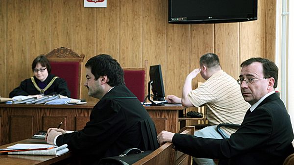 Były szef CBA, poseł PiS Mariusz Kamiński przed rozprawą w Sądzie Rejonowym w Warszawie