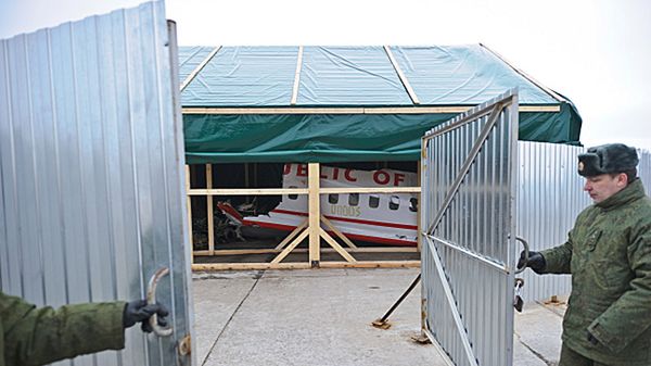 Wrak rządowego Tu-154M nadal znajduje się w Smoleńsku.