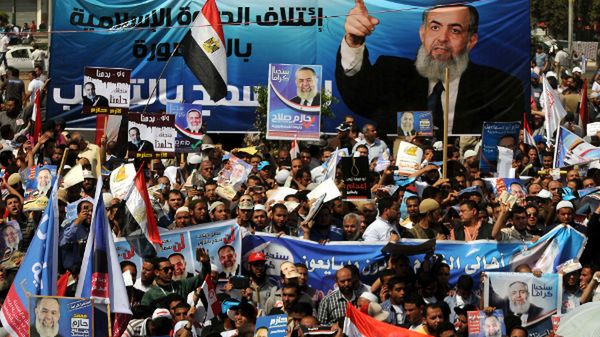 Zwolennicy Hazema Abu Ismaila