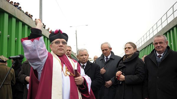 Na zdj. m.in. prezes PiS Jarosław Kaczyński