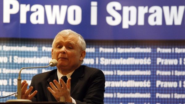 Prezes PiS Jarosław Kaczyński