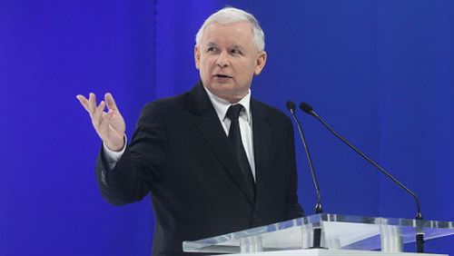Prezes PiS Jarosław Kaczyński