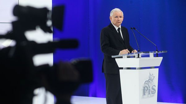 Prezes PiS Jarosław Kaczyński