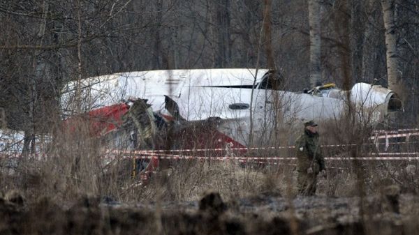 Rozbity rządowy Tu-154M (zdjęcie archiwalne)