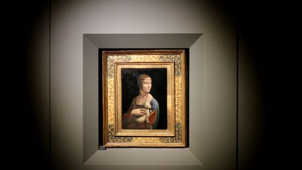 Obraz "Dama z gronostajem"