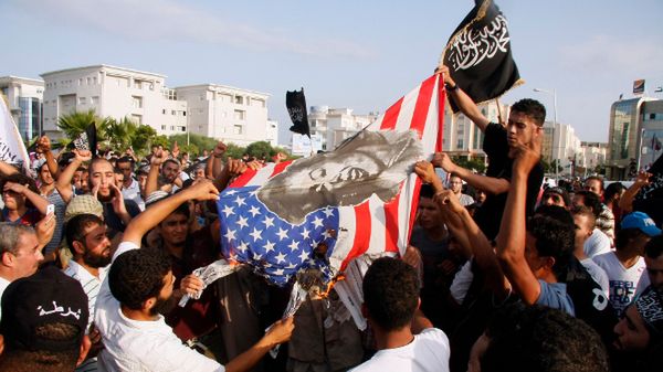 Antyamerykańskie protesty w Tunisie