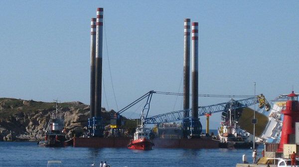 Operacja usunięcia wraku statku Costa Concordia