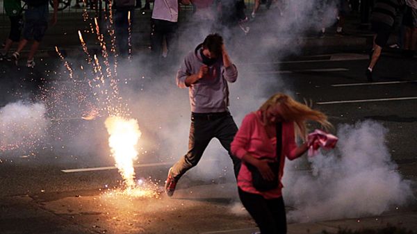 Warszawa w czasie zamieszek