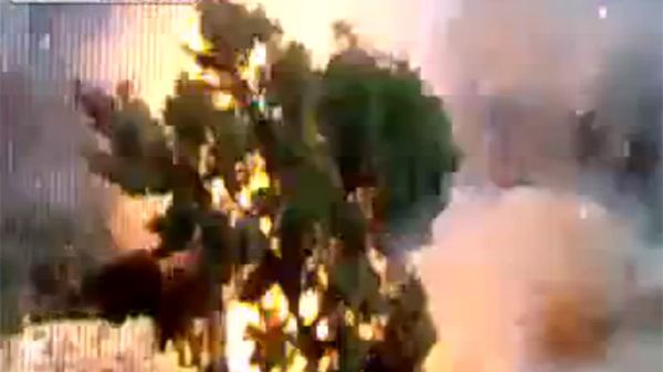 Żołnierze Wolnej Armii syryjskie zniszczyli wóz bojowy