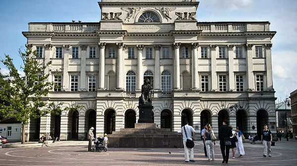 Pałac Staszica, siedziba Polskiej Akademii Nauk w Warszawie