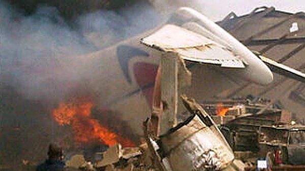 Samolot należał do linii Dana Air