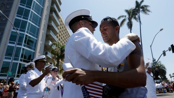 Parada równości w San Diego w stanie Kalifornia