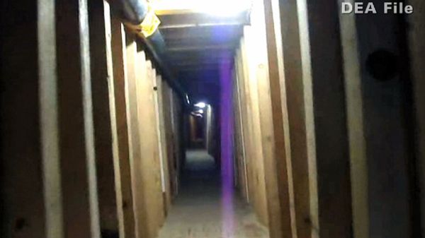 Przemytnicy wybudowali tunel pod granicą meksykańsko-amerykańską