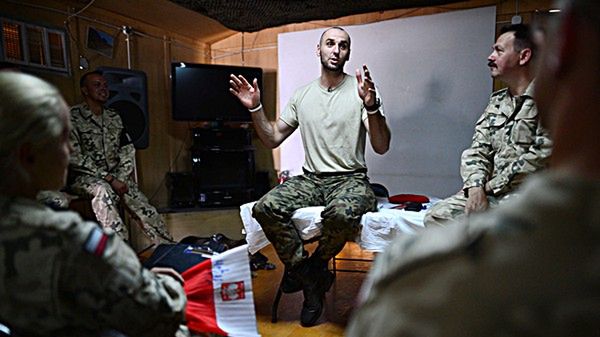 Marcin Gortat w Afganistanie