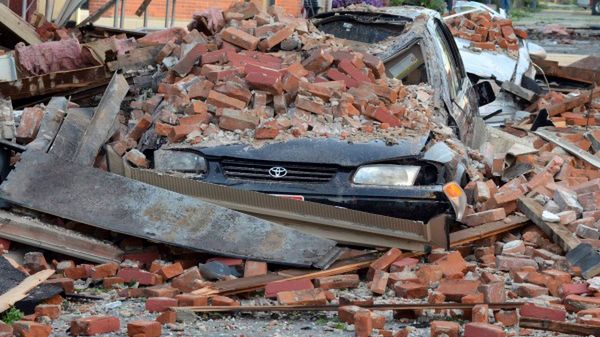 Zniszczenia poczynione przez żywioł są ogromne