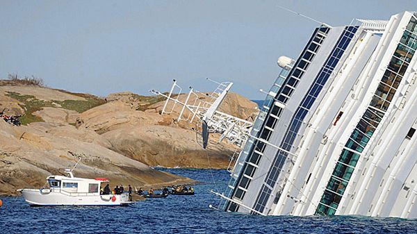 Wrak statku Costa Concordia