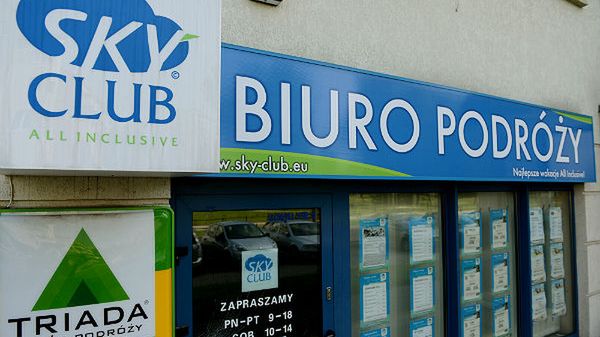 Warszawski oddział biura podróży Sky Club