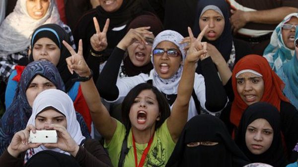 Egipskie kobiety na placu Tahrir