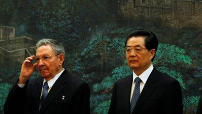 Raul Castro i Hu Jintao
