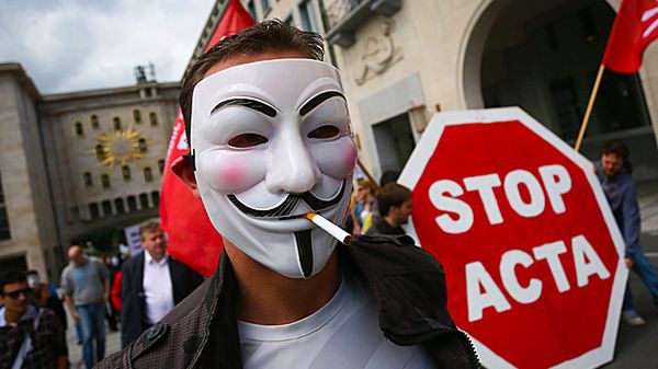 Protest przeciwko ACTA
