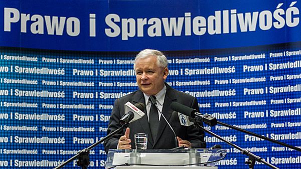 Prezes PiS Jarosław Kaczyński