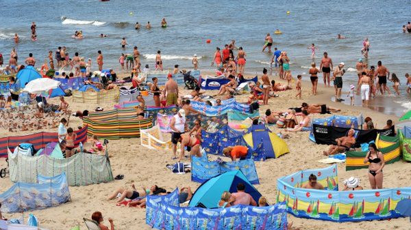 Plaża w Międzyzdrojach