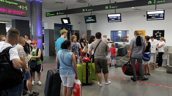 Odprawa na lotnisku Pyrzowice