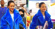 Rihanna w futrze kupuje zabawki (ZDJĘCIA)
