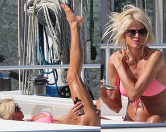 39-letnia Victoria Silvstedt w bikini! (ZDJĘCIA)